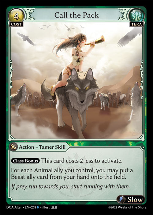 Grand Archive single card - DOA Alter - en-268 - Call the Pack(R)