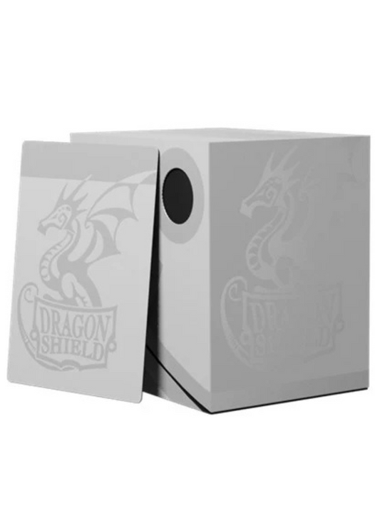 Dragon Shield Double Shell - Ashen White