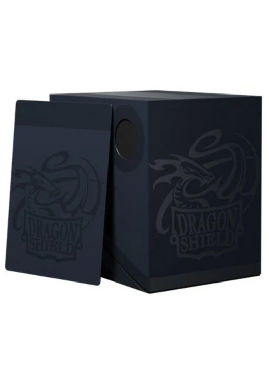 Dragon Shield Double Shell - Midnight Blue
