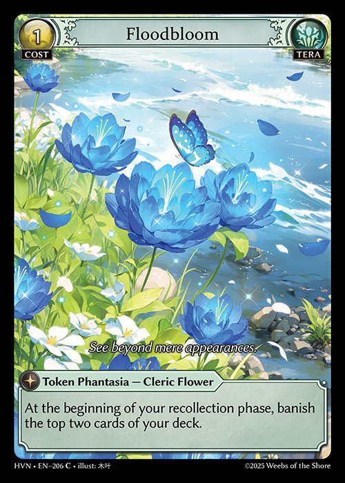 Grand Archive single card - HVN - EN-206 - Floodbloom(C)