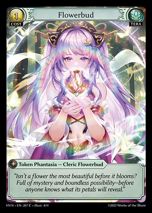 Grand Archive single card - HVN - EN-207 - Flowerbud(C)