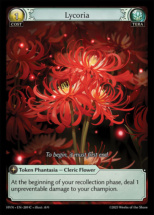 Grand Archive single card - HVN - EN-209 - Lycoria(C)