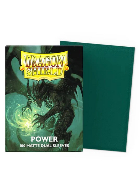 Dragon Shield Standard Deck Protector Sleeves - Dual Matte - Power