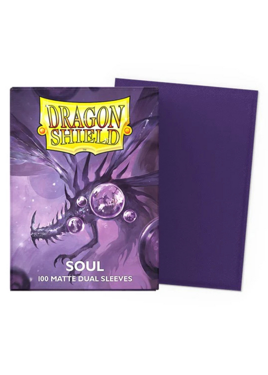 Dragon Shield Standard Deck Protector Sleeves - Dual Matte - Soul