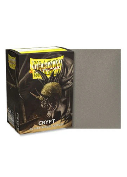 Dragon Shield Standard Deck Protector Sleeves - Dual Matte - Crypt