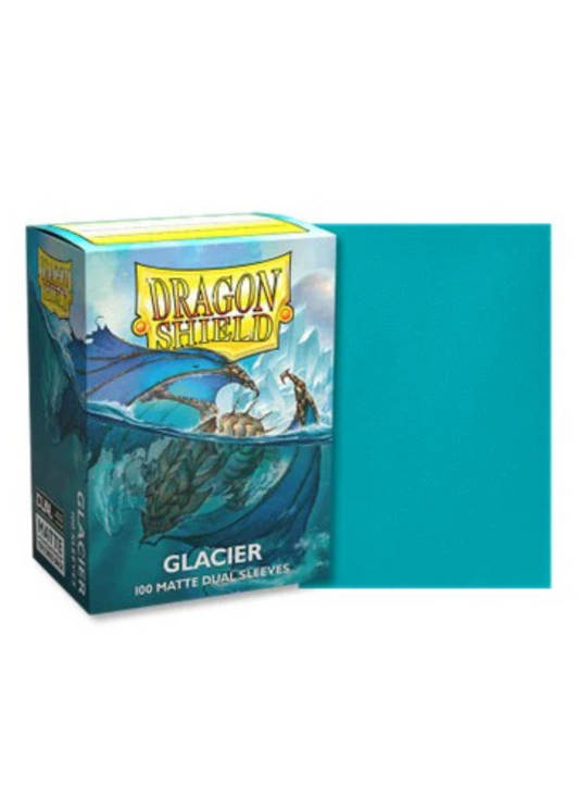 Dragon Shield Standard Deck Protector Sleeves - Dual Matte - Glacier