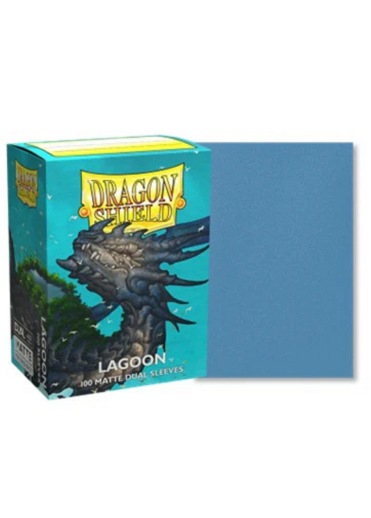 Dragon Shield Standard Deck Protector Sleeves - Dual Matte - Lagoon