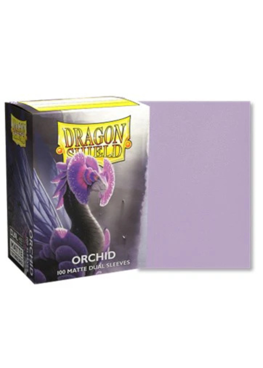 Dragon Shield Standard Deck Protector Sleeves - Dual Matte - Orchid