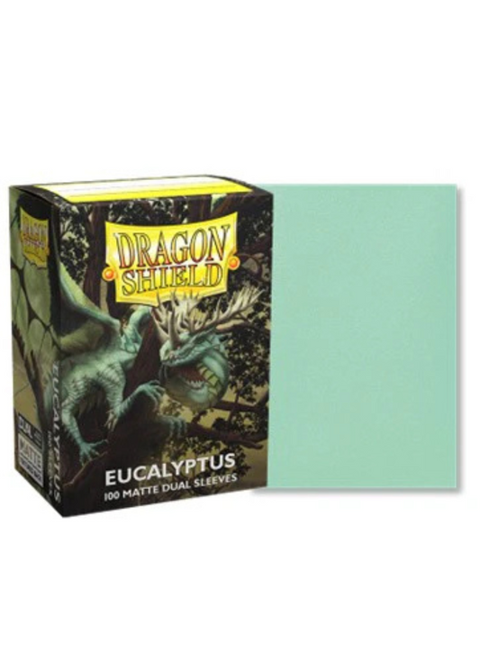 Dragon Shield Standard Deck Protector Sleeves - Dual Matte - Eucalyptus