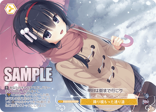 OS01/R01-P03 - 降り積もった通り道(PR)