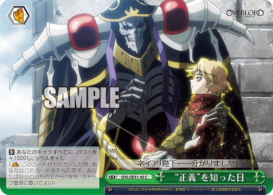 OVL/SE51-45 劇場版OVERLORD - 聖王國篇 - “正義”を知った日(C)