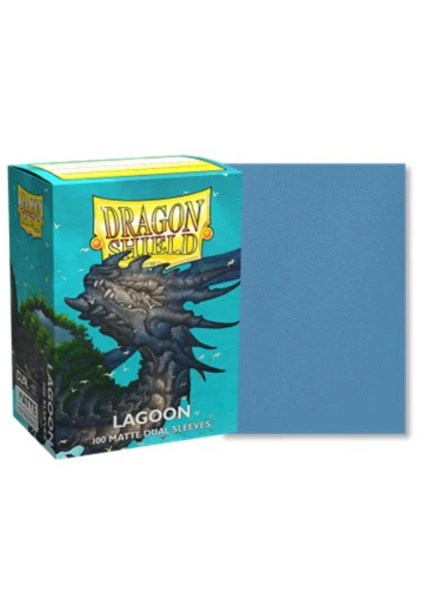 Dragon Shield Standard Deck Protector Sleeves - Dual Matte - Lagoon
